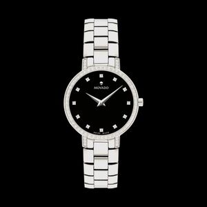 Movado Faceto Diamond Watch